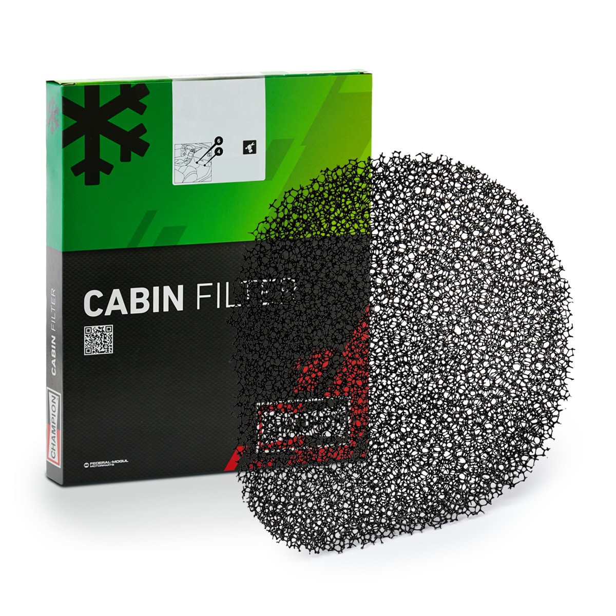 CHAMPION Pollen filter Article number: CCF0478 cheaply
