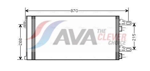AVA COOLING SYSTEMS Air conditioning condenser Article number: CNA5246D cheaply
