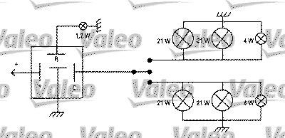VALEO Flasher Unit Article number: 641421 cheaply