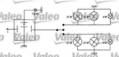 VALEO Indicator relay Article number: 641426 cheaply