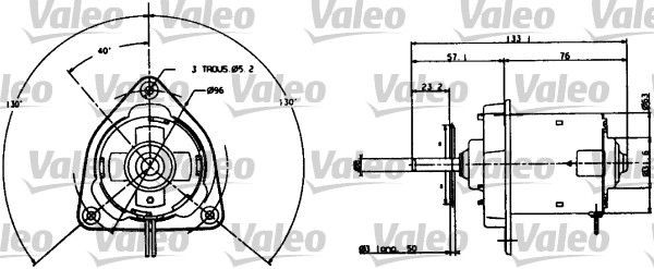 VALEO Electric Motor, radiator fan Article number: 698004 cheaply