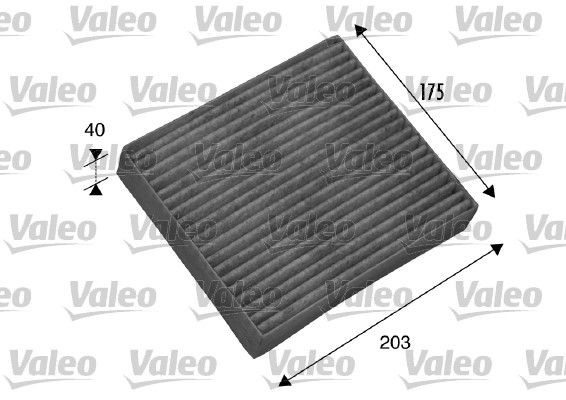 VALEO Pollen filter Article number: 698802 cheaply