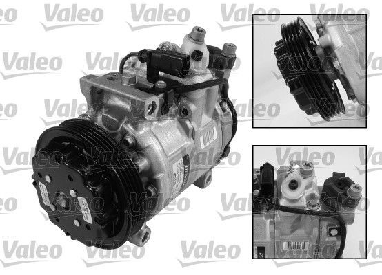 VALEO Air conditioning compressor NEW ORIGINAL PART Article number: 699381 cheaply