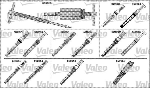 VALEO Injector Nozzle, expansion valve Article number: 699930 cheaply