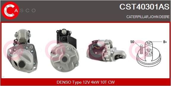 CASCO Starter motor Article number: CST40301AS cheaply