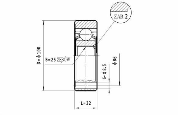 STATIM Joint kit, drive shaft Article number: CW.038 cheaply