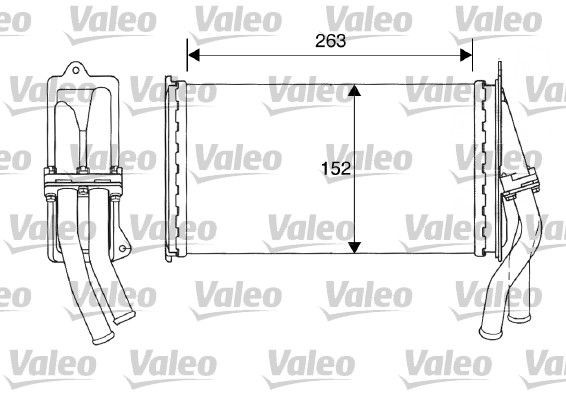 VALEO Heater matrix Article number: 812015 cheaply