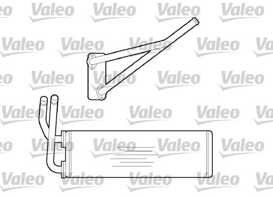 VALEO Heater matrix Article number: 812072 cheaply