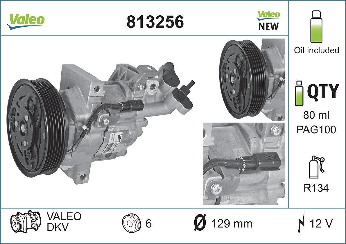 VALEO Kliimakompressor Artikli number: 813256 soodsalt
