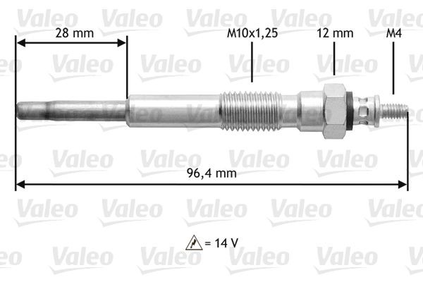 VALEO Air conditioning condenser Article number: 816951 cheaply