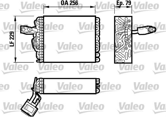 VALEO Fordamper aircondition Varenummer: 817032 billige