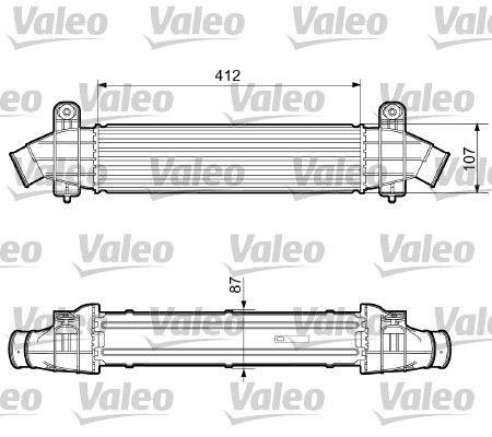 VALEO Intercooler Article number: 817238 cheaply