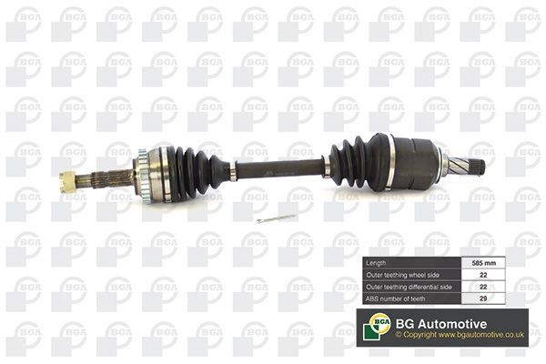 BGA Drive shaft Article number: DS9500LA cheaply