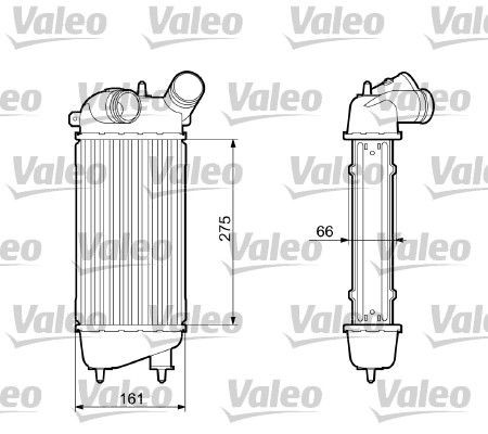 VALEO Intercooler Article number: 817651 cheaply