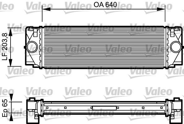 VALEO Intercooler Article number: 817994 cheaply