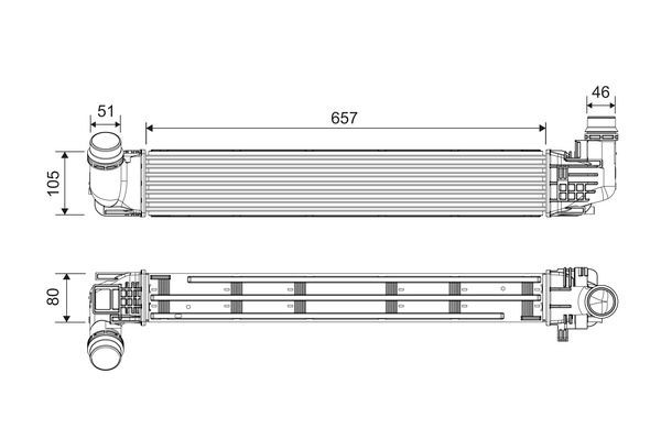 VALEO Intercooler Article number: 818228 cheaply