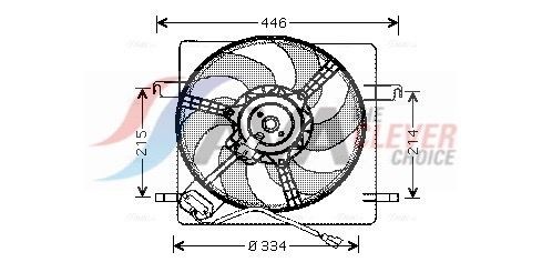 AVA COOLING SYSTEMS Kondensaator, kliimaseade Artikli number: DW5118D soodsalt