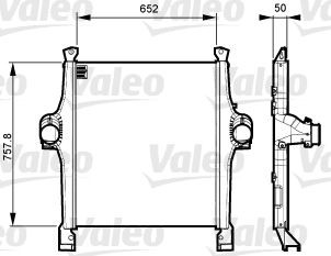 VALEO Intercooler Article number: 818736 cheaply