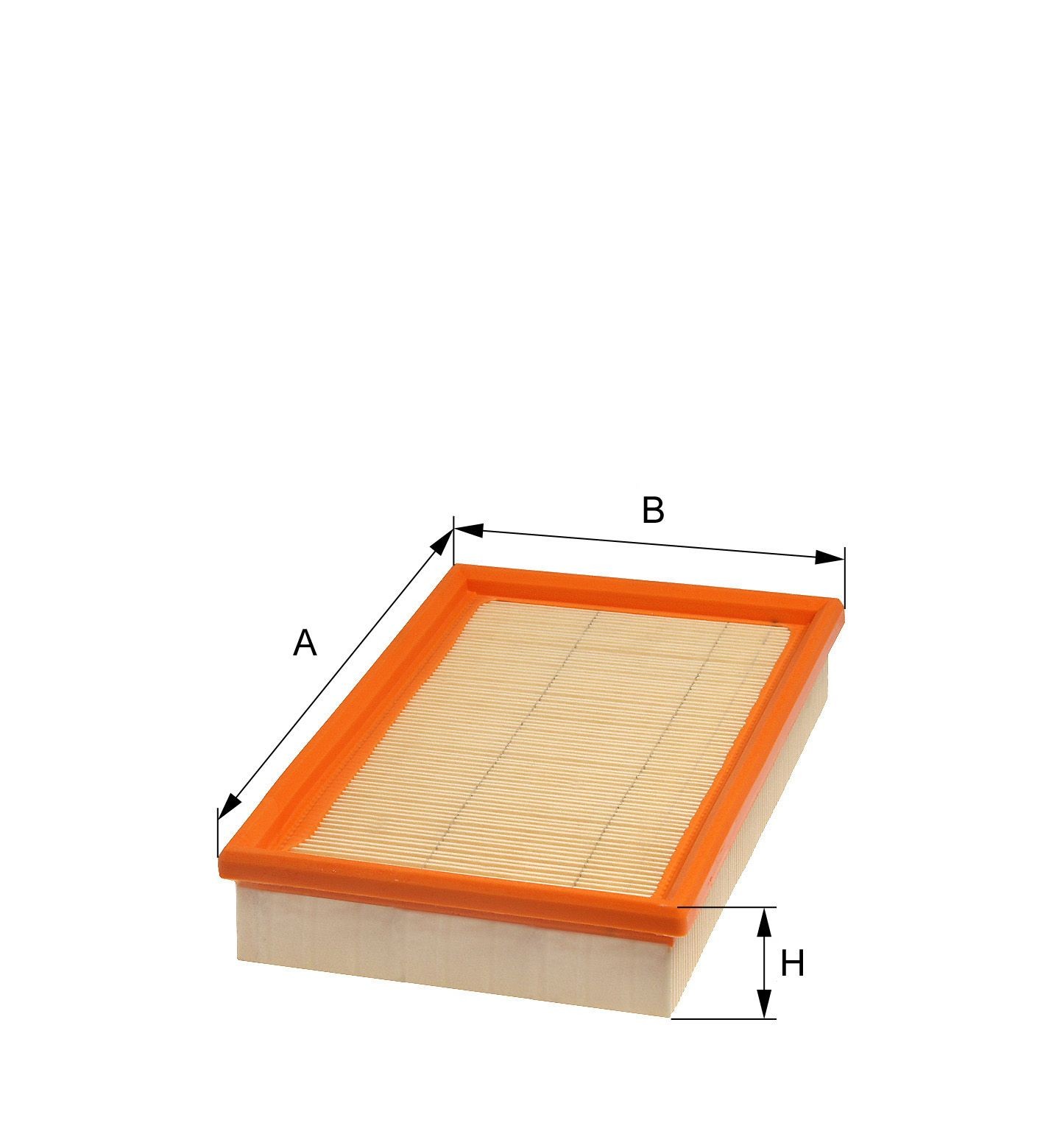 HENGST FILTER Air filter Article number: E203L cheaply