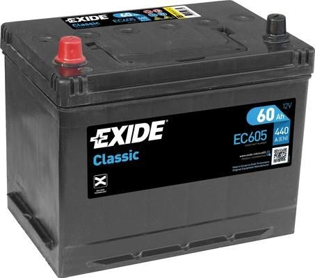 EXIDE Battery Article number: EC605 cheaply