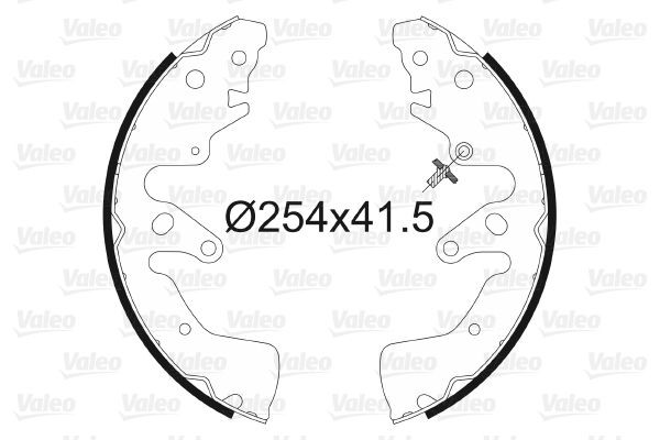 VALEO Support, cooling fan Article number: 820758 cheaply