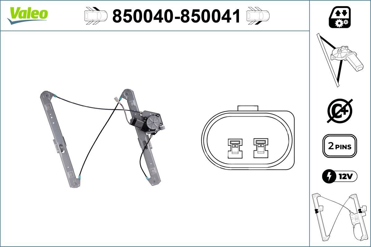 VALEO Rudehejs Varenummer: 850040 billige