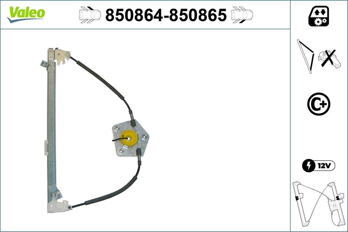 VALEO Rudehejs Varenummer: 850864 billige