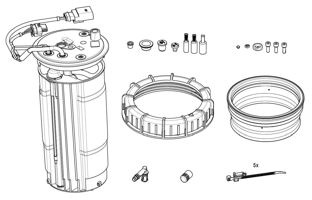 BOSCH Heating, tank unit (urea injection) Article number: F 01C 600 251 cheaply