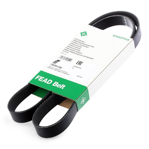 INA Serpentine belt Article number: FB 6PK1195 cheaply