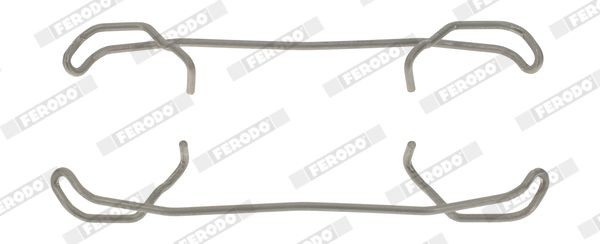 FERODO FBA526 Σετ βοηθ. εξαρτημάτων, τακάκια φρένων MAREA 1.9 JTD 110 (185BXT1A) 110 PS Πετρέλαιο 2007