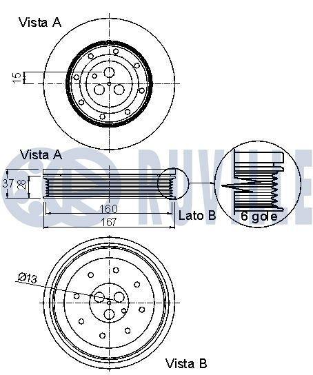 RUVILLE Timing chain tensioner Article number: 3451000 cheaply