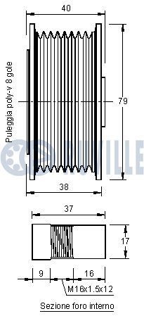 RUVILLE Timing chain tensioner Article number: 3468021 cheaply