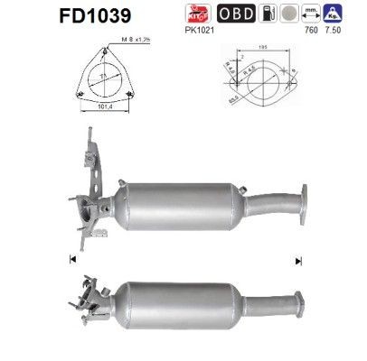 AS Tahmafilter Artikli number: FD1039 soodsalt