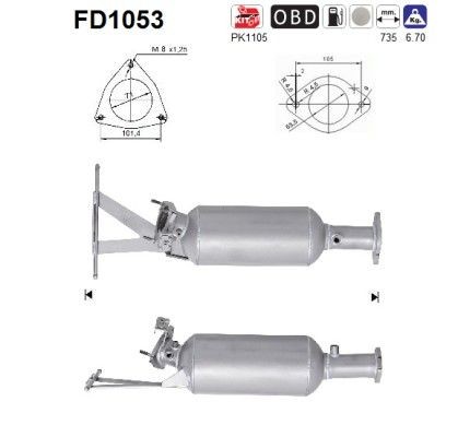 AS Tahmafilter Artikli number: FD1053 soodsalt