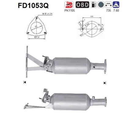 AS Tahmafilter Artikli number: FD1053Q soodsalt