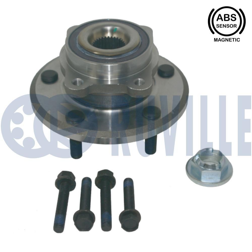 RUVILLE Deflection / Guide Pulley, v-ribbed belt Article number: 55546 cheaply