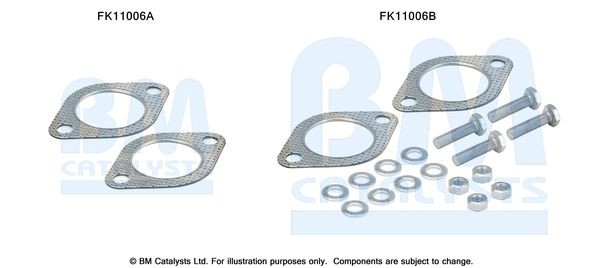 BM CATALYSTS Mounting Kit, soot filter Article number: FK11006 cheaply