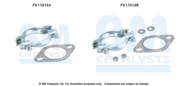 BM CATALYSTS Mounting Kit, soot filter Article number: FK11014 cheaply