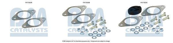 BM CATALYSTS Mounting Kit, soot filter Article number: FK11023 cheaply