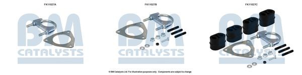 BM CATALYSTS Mounting Kit, soot filter Article number: FK11027 cheaply