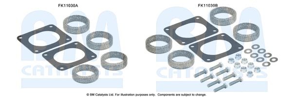 BM CATALYSTS Mounting Kit, soot filter Article number: FK11030 cheaply