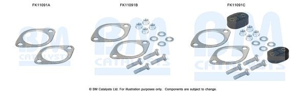 BM CATALYSTS Monteringssæt, sod- / partikelfilter Varenummer: FK11091 billige