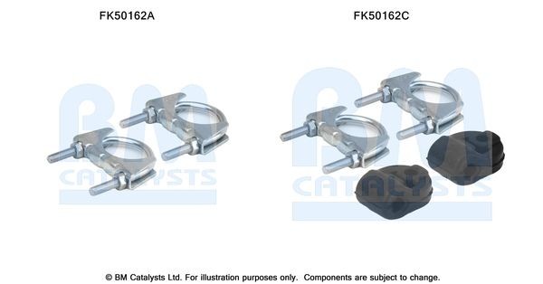 BM CATALYSTS Montagesæt, udstødningsrør Varenummer: FK50162 billige