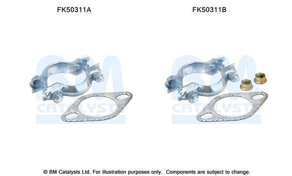 BM CATALYSTS Montagesæt, udstødningsrør Varenummer: FK50311 billige