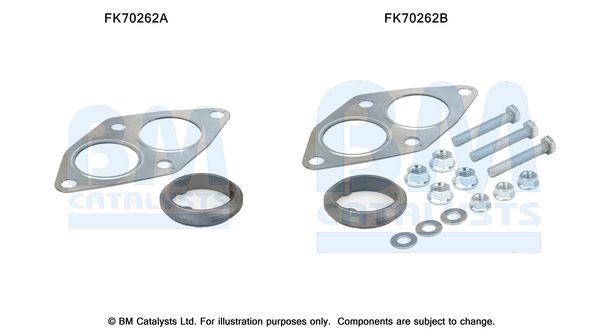 BM CATALYSTS Montagesæt, udstødningsrør Varenummer: FK70262 billige
