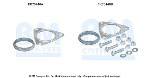 BM CATALYSTS Montagesæt, udstødningsrør Varenummer: FK70440 billige