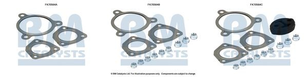 BM CATALYSTS Montagesæt, udstødningsrør Varenummer: FK70564 billige