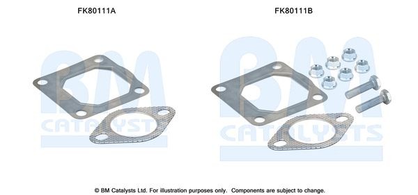 BM CATALYSTS Montagesæt, katalysator Varenummer: FK80111 billige