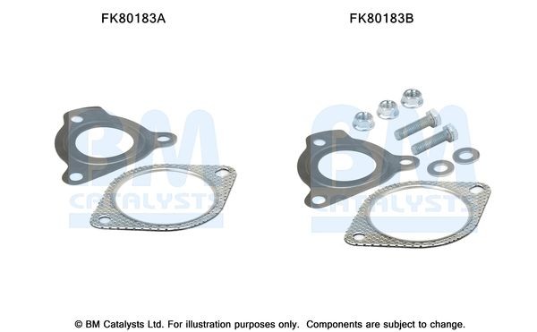 BM CATALYSTS Montagesæt, katalysator Varenummer: FK80183 billige