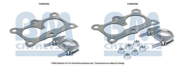 BM CATALYSTS Montagesæt, katalysator Varenummer: FK90529 billige